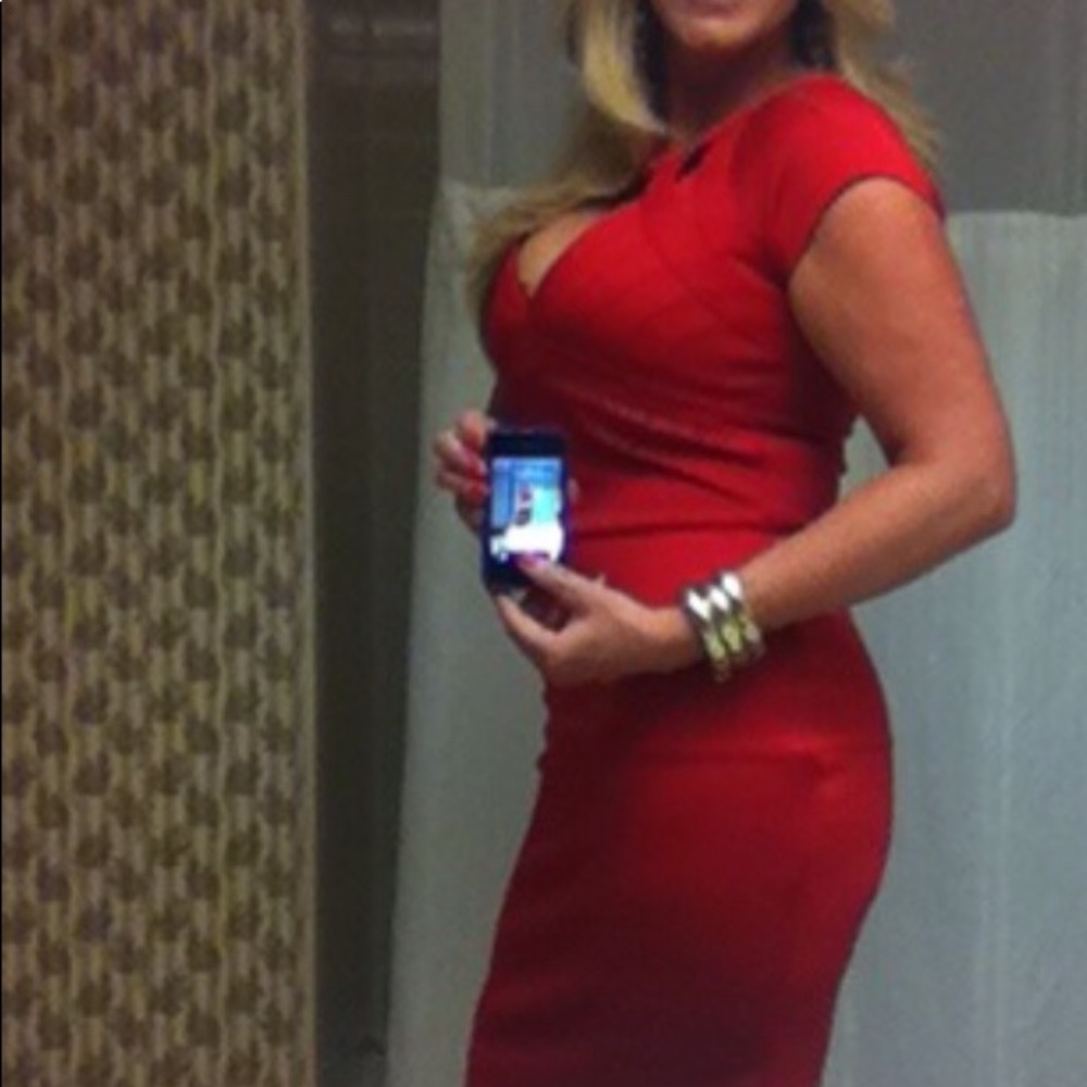 Red Cocktail Dress